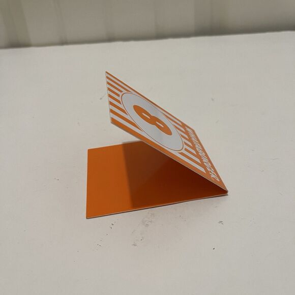 Individual WHATABURGER Restaurant Table Tent Number # 8 - Picture 6 of 6